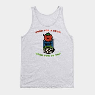 Tomato and White Beans Tank Top